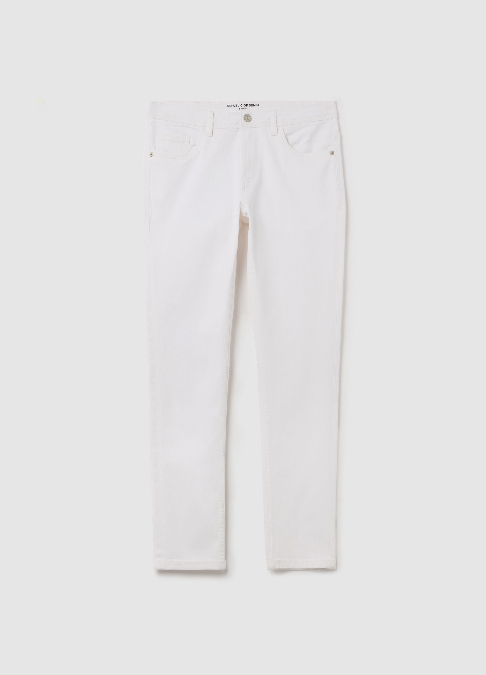 Plain skinny fit jeans