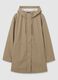 Beige waterproof coat regular fit_4