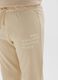 Boys' regular fit beige pure cotton trousers_2