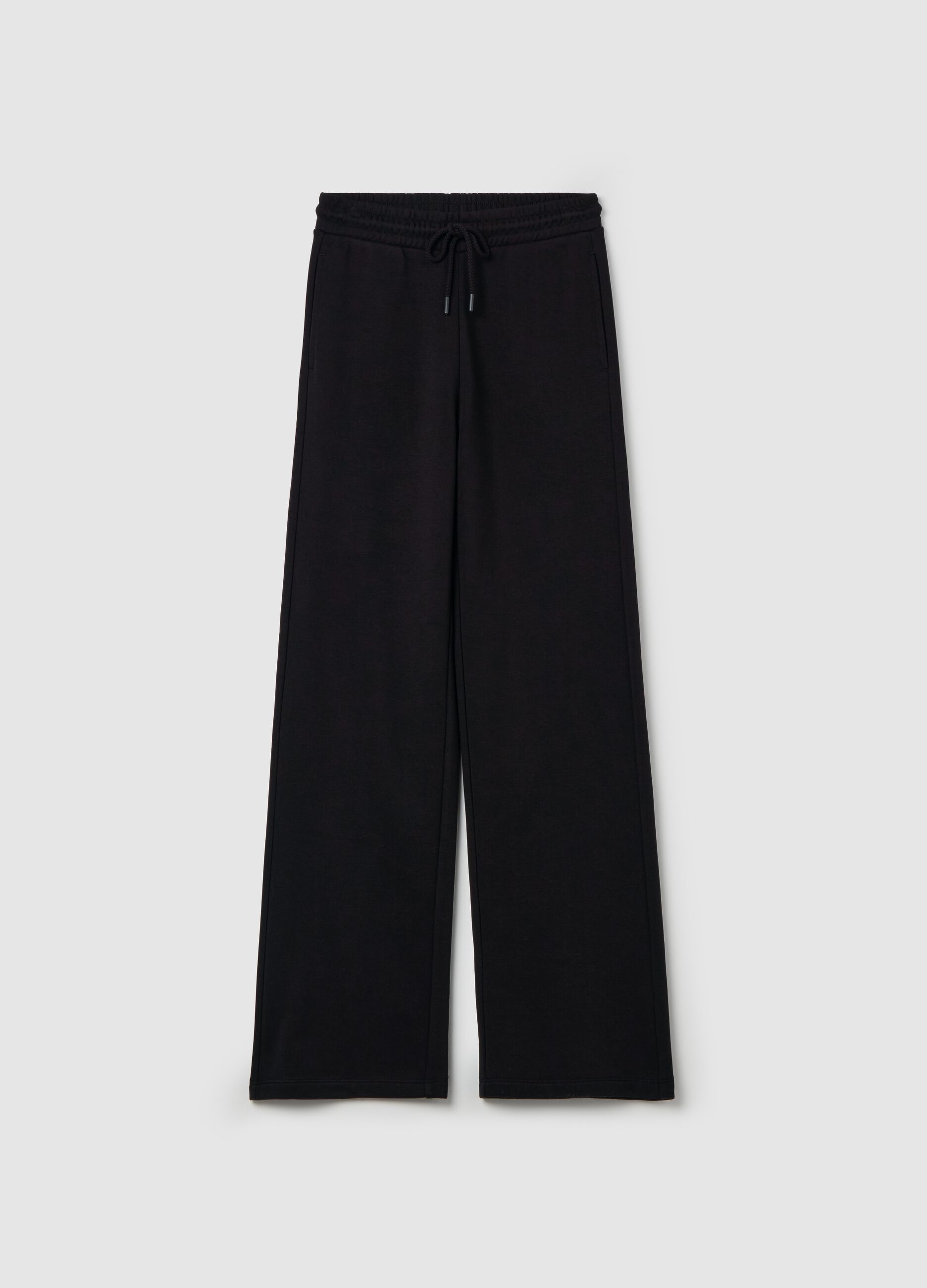 Essential straight-fit joggers with drawstring