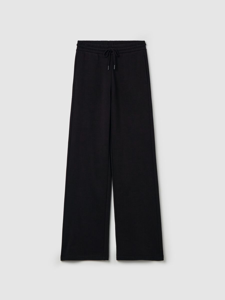Essential straight-fit joggers with drawstring_4