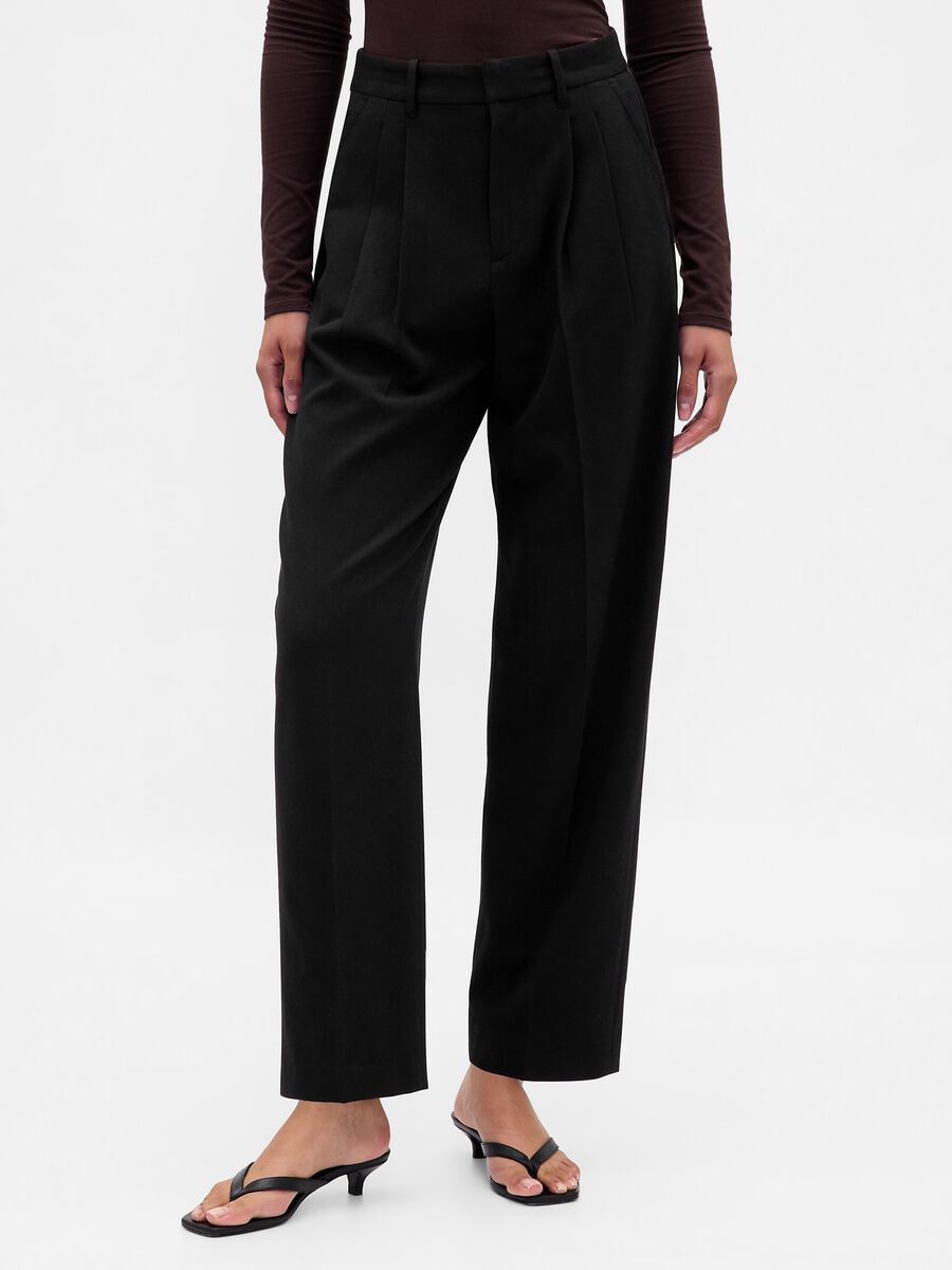 Stretch Black Trousers_1