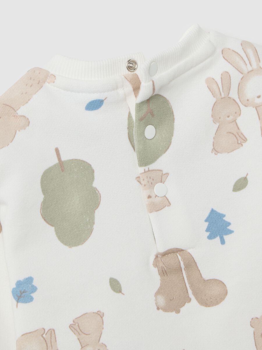 Multicoloured pure cotton baby outfit_3