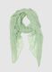 Sciarpa leggera verde regular fit_0