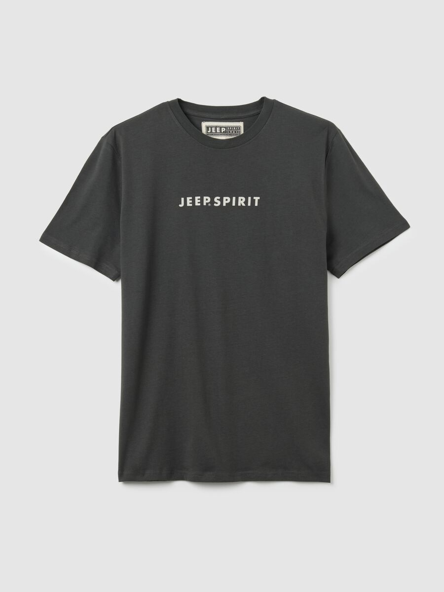 T-shirt in puro cotone nero regular fit_4
