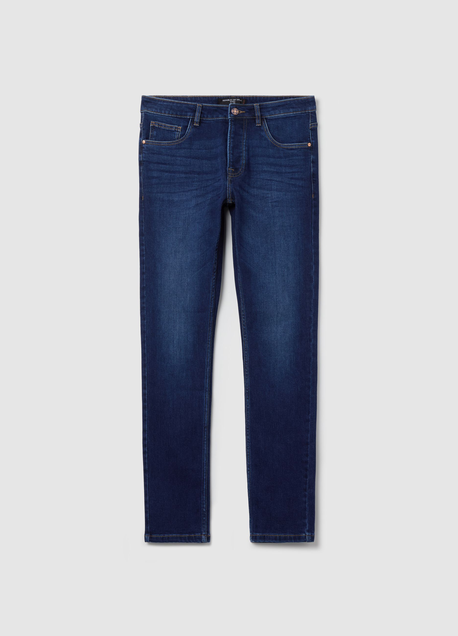 Skinny-fit jeans with five pockets