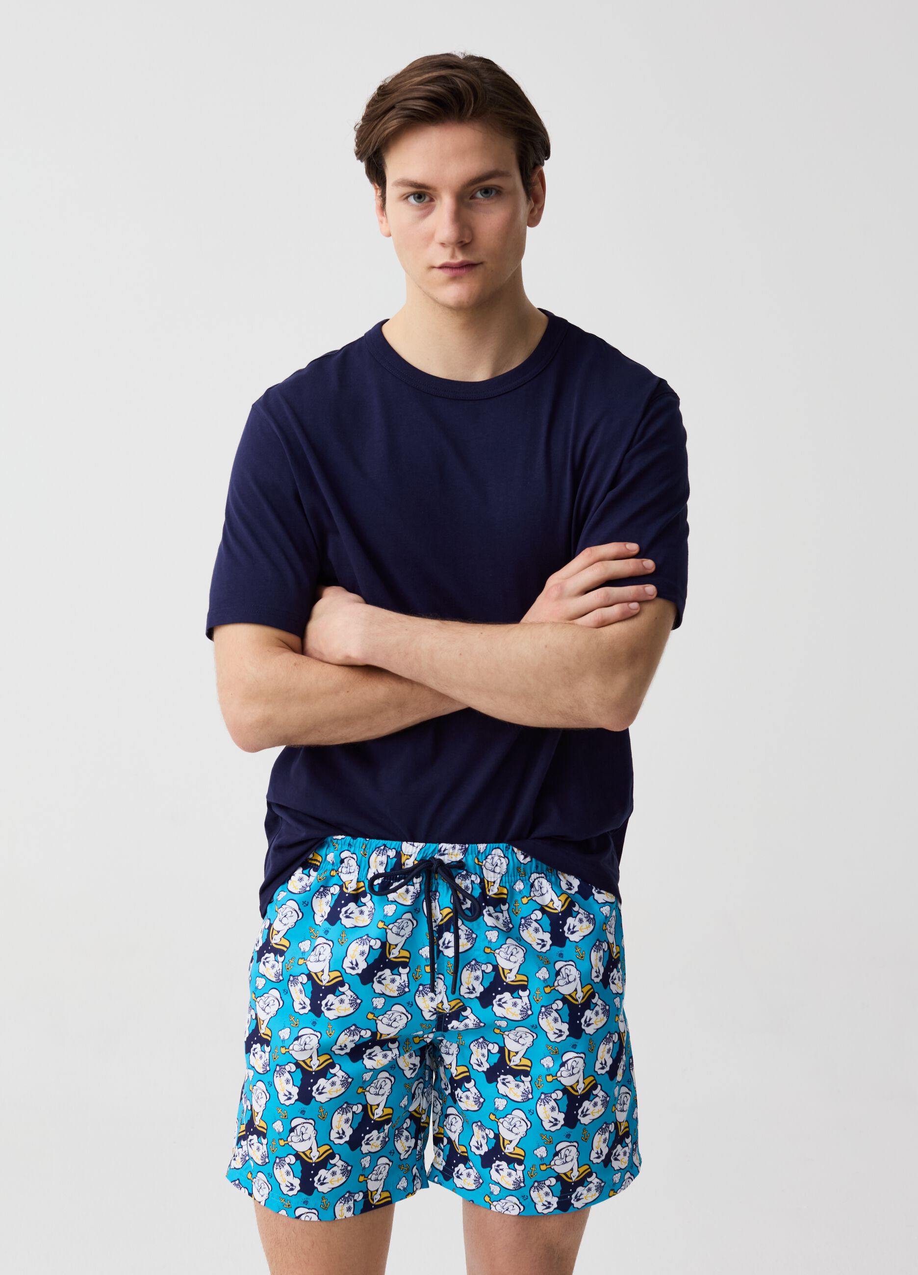 Ovs Costume boxer stampa Braccio di Ferro tattoo