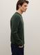 Green crewneck pullover in pure cashmere, regular fit_3