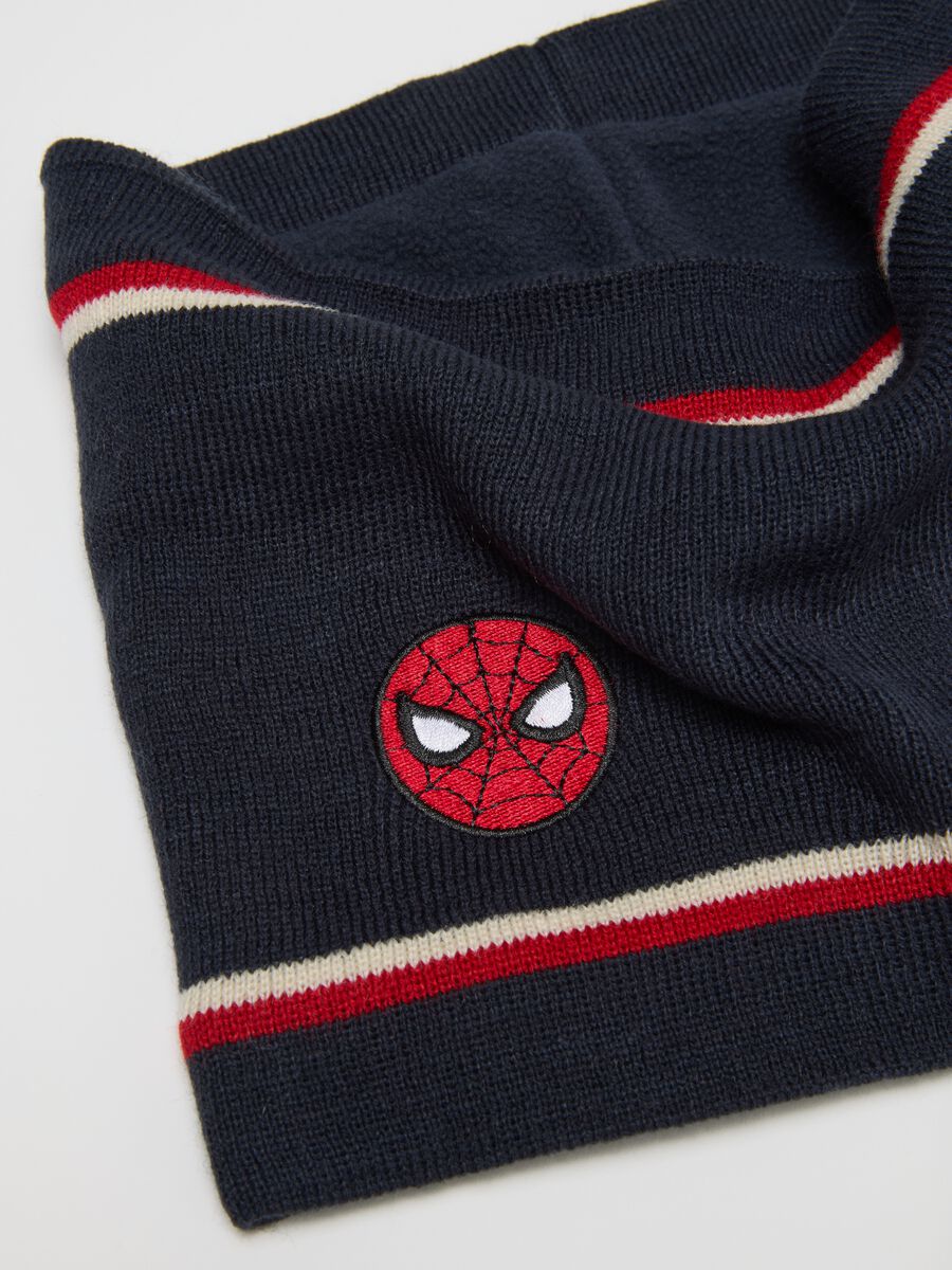 Spider-Man Logo Children's Hat, Gloves and Neck Warmer Tripack_2