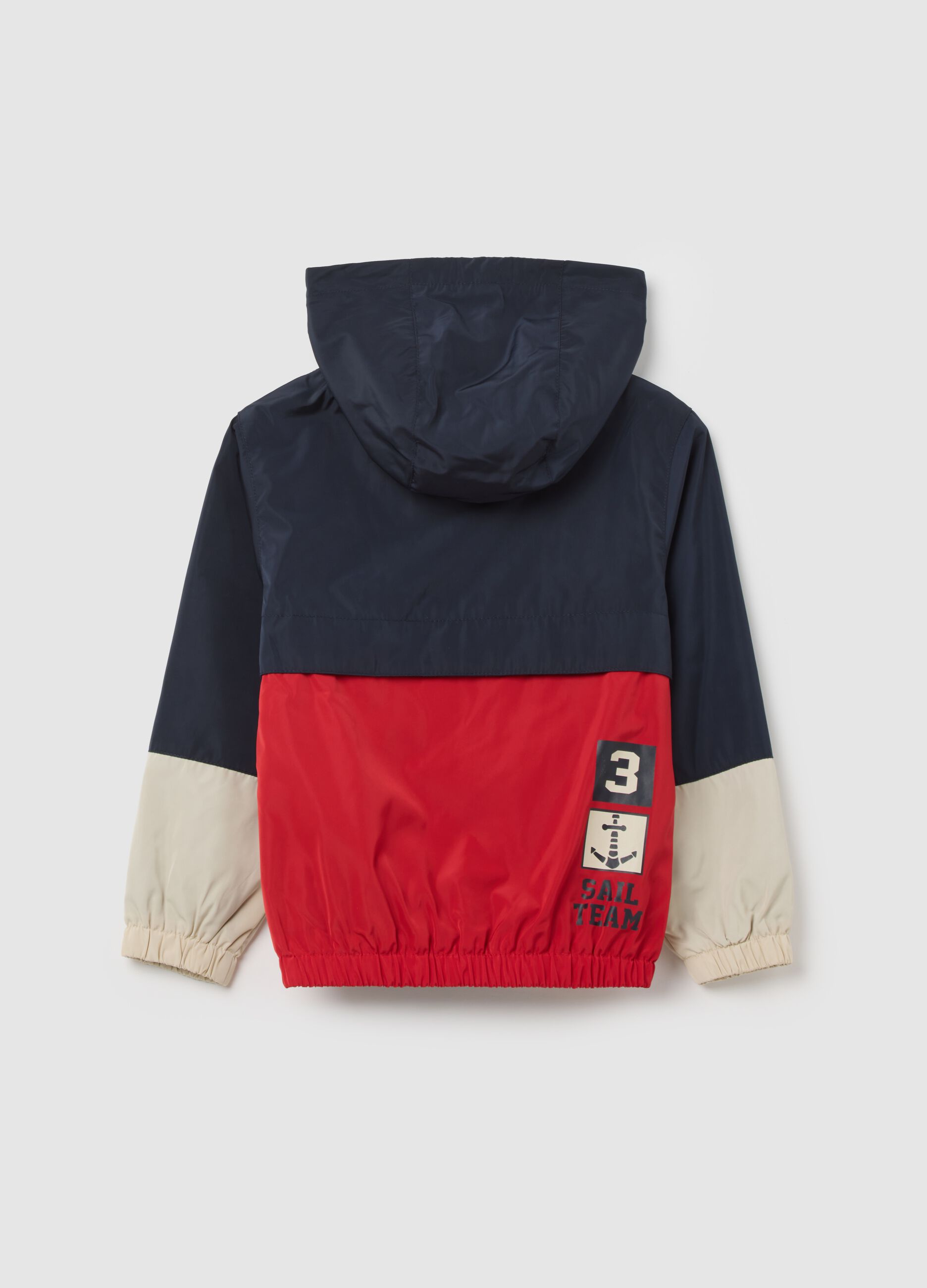 Giacca da bambino in tessuto multicolor regular fit