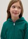 Girls' pure cotton green sweatshirt regular fit_2