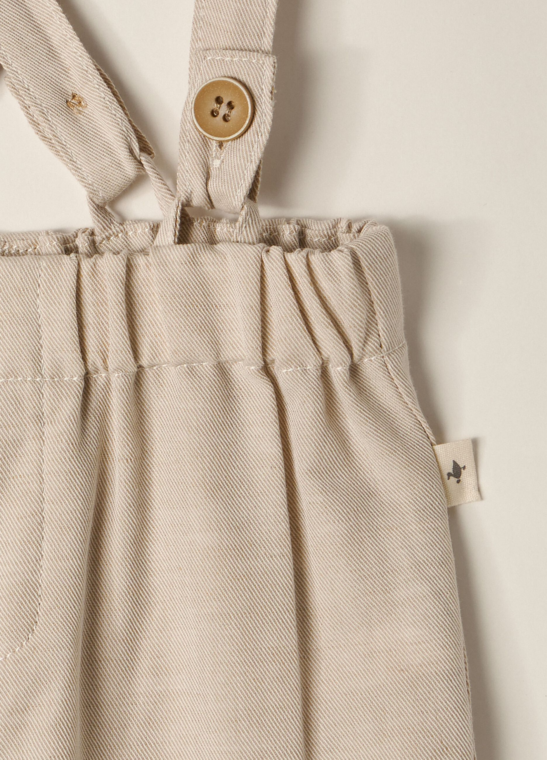 IANA Baby Linen Blend Twill Trousers
