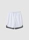 White shorts with elasticated waist_0