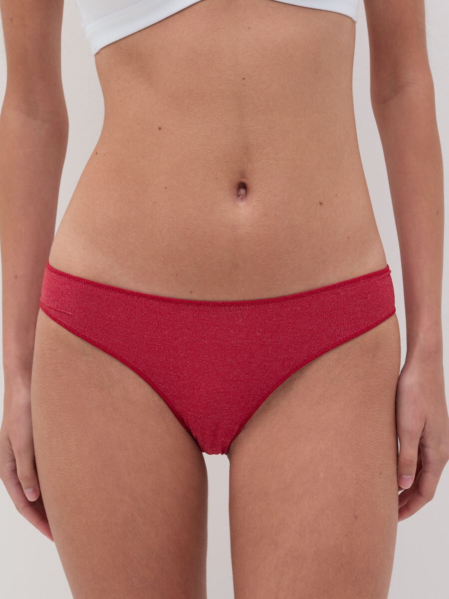 Microfibre briefs with lurex_1