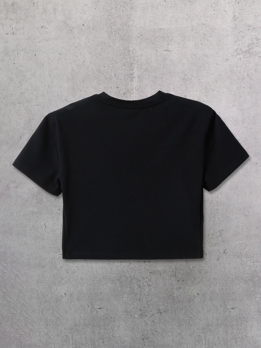 Crop T-shirt Black_6