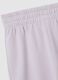 Girls' Regular Fit Purple Cotton Trousers_2
