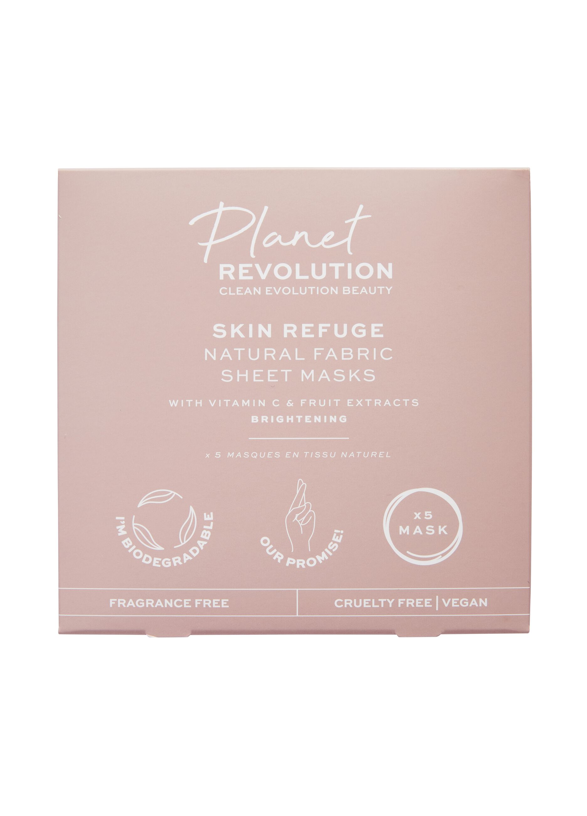 Planet Revolution kit maschere viso illuminanti