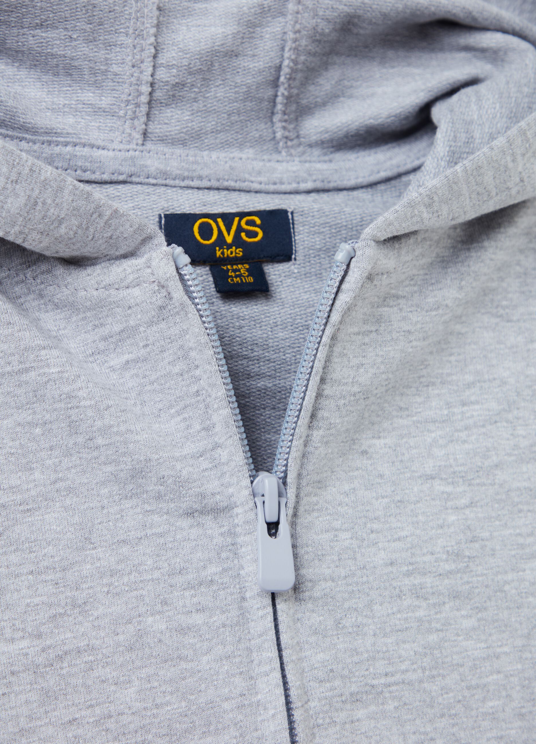 Full-zip in French Terry con cappuccio_2