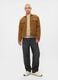 Short corduroy jacket with sherpa lining_1