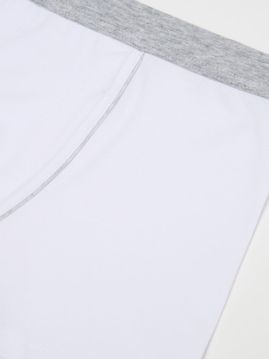 Boxer midi in cotone stretch _2