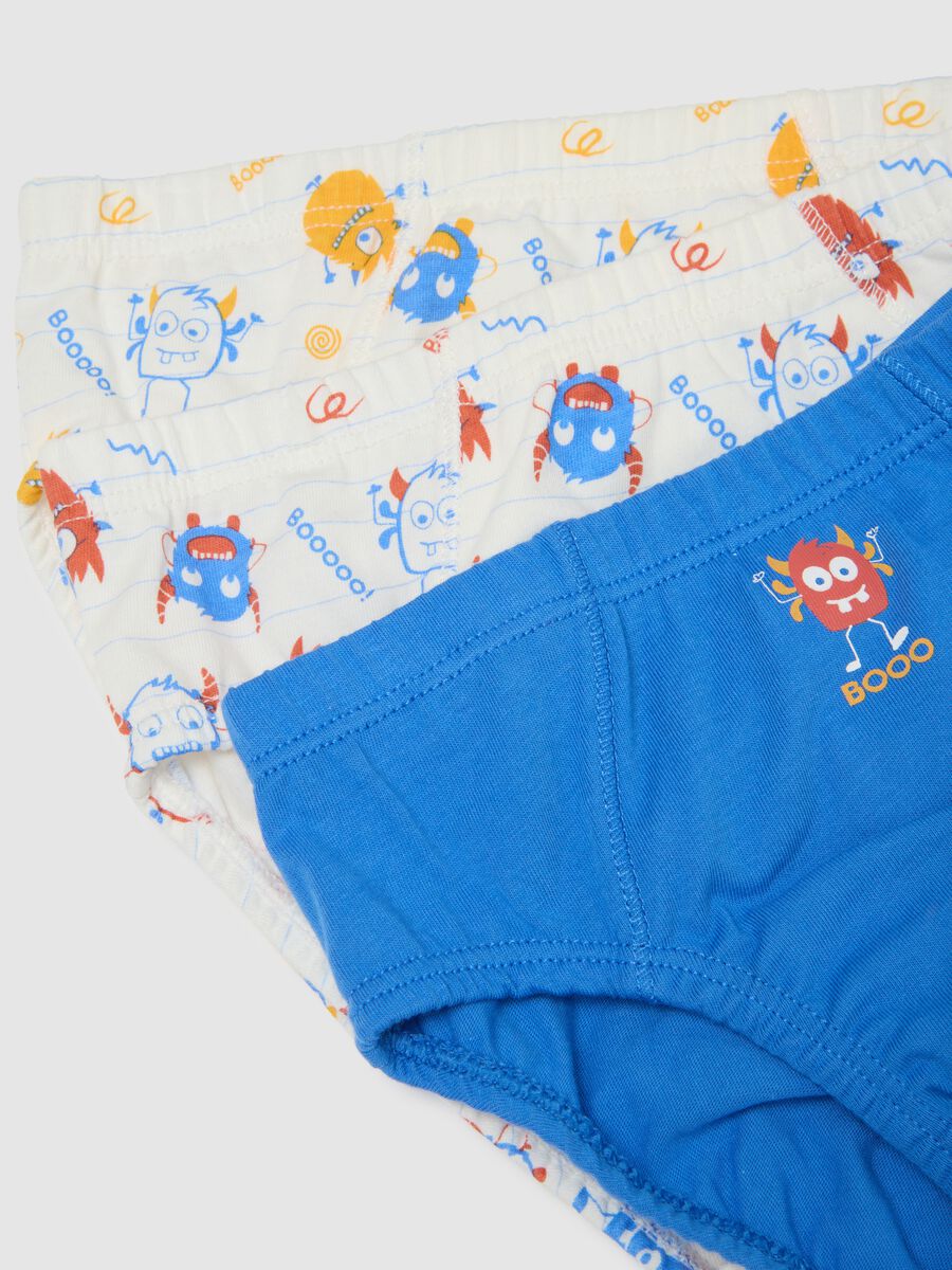 Set multipack slip da bambino in puro cotone multicolor regular fit_3