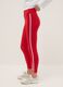 Slim Fit Red Stretch Cotton Leggings with Everlast Logo_3