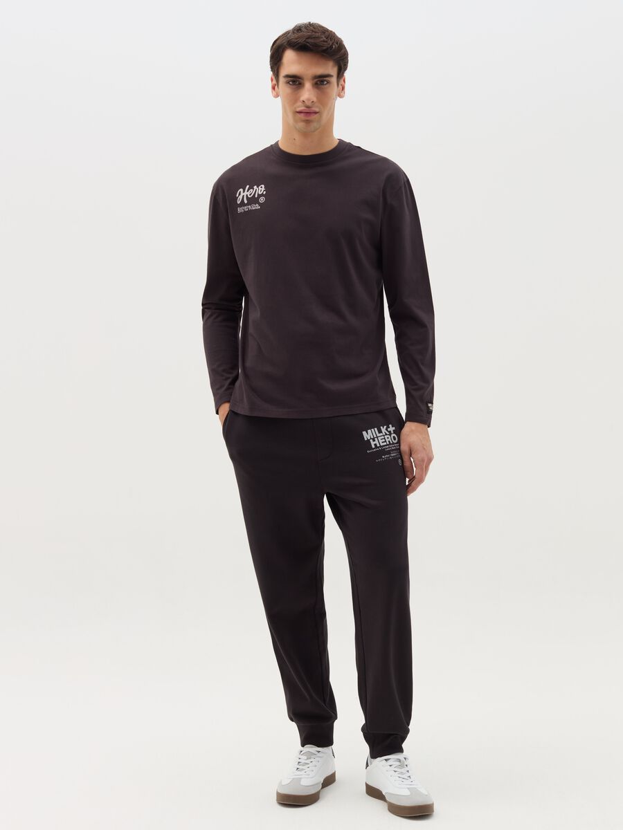 Long-sleeved T-shirt with print_1