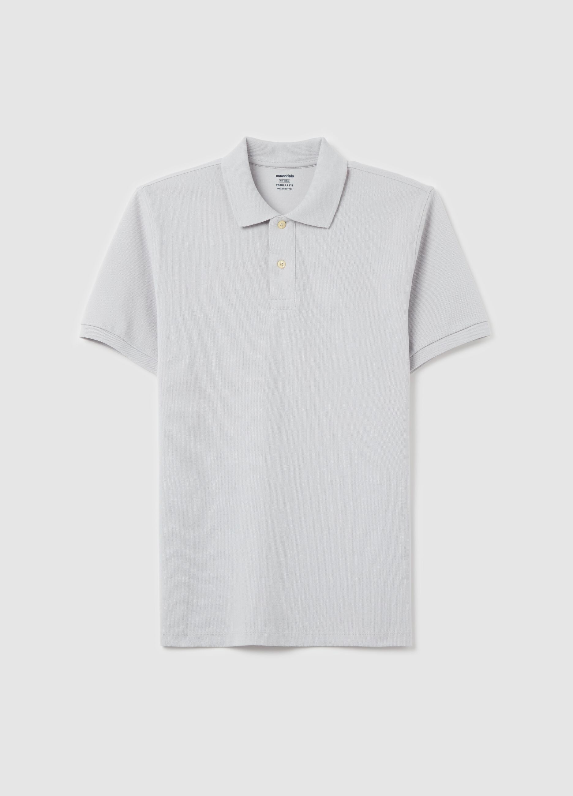 Organic cotton regular-fit polo shirt