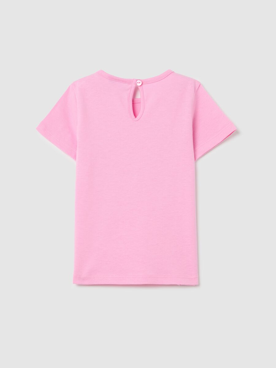 Cotton T-shirt with print_1