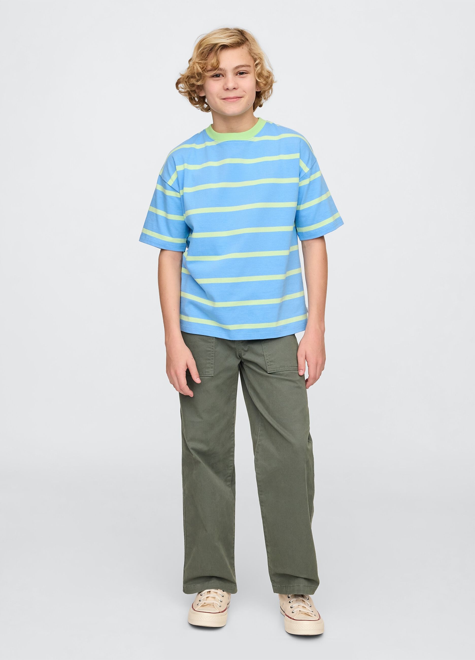 Boys' Green Cargo Trousers by GAP Kids