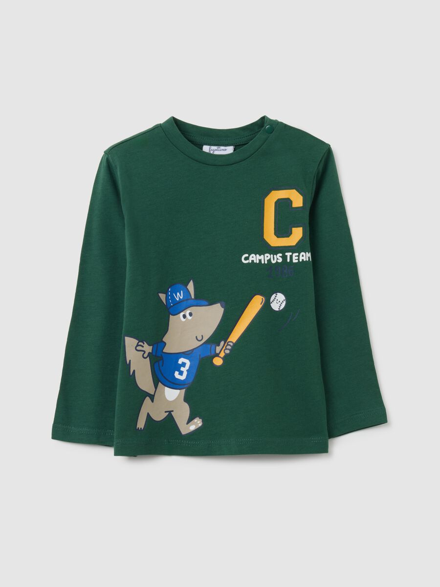 Children's Green Cotton Sweater_0