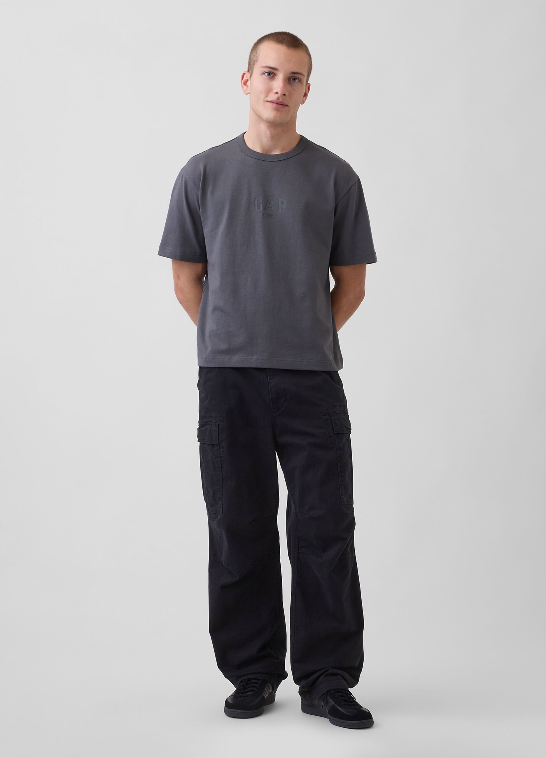 Pure cotton short-sleeve T-shirt