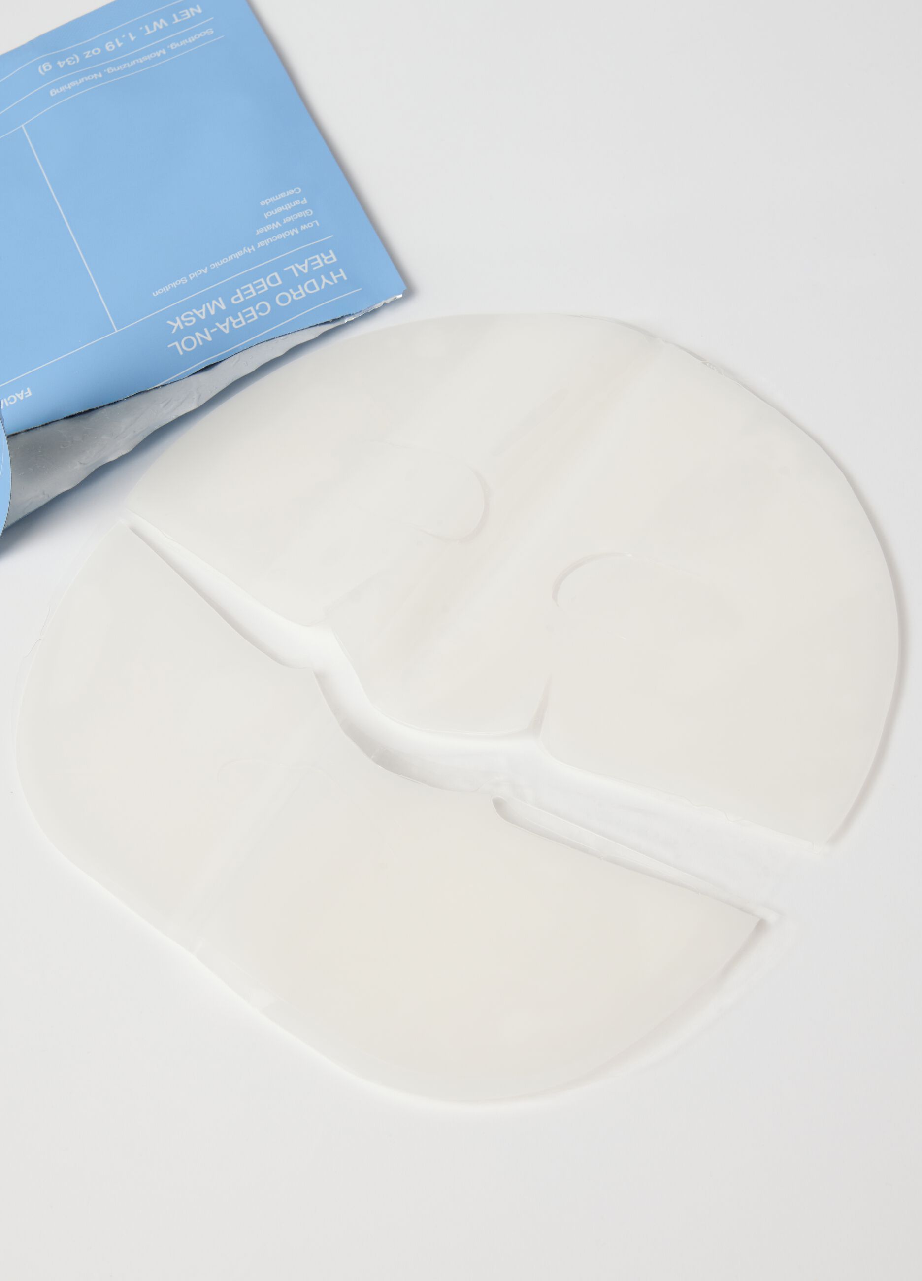 Hydrogel face mask