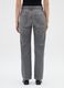 Grey Straight Denim Jeans_2
