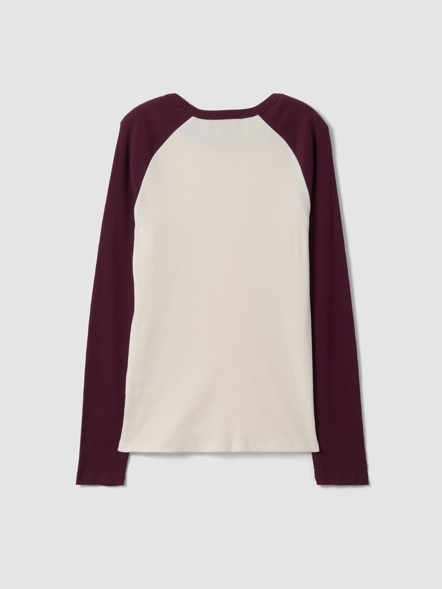 T-shirt bianca in puro cotone a maniche lunghe_6