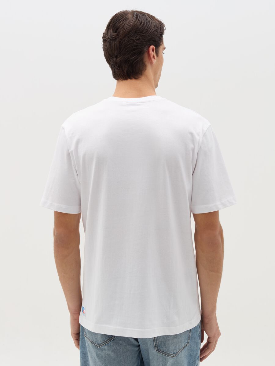 Cotton T-shirt with print_3
