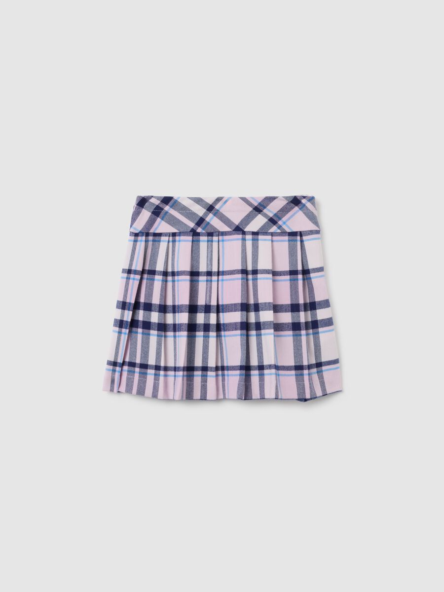 Girls' Skirt in Stretch Multicolour Blend_0