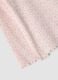 Pink slim-fit polka-dot stretch organic cotton top for baby girl_2