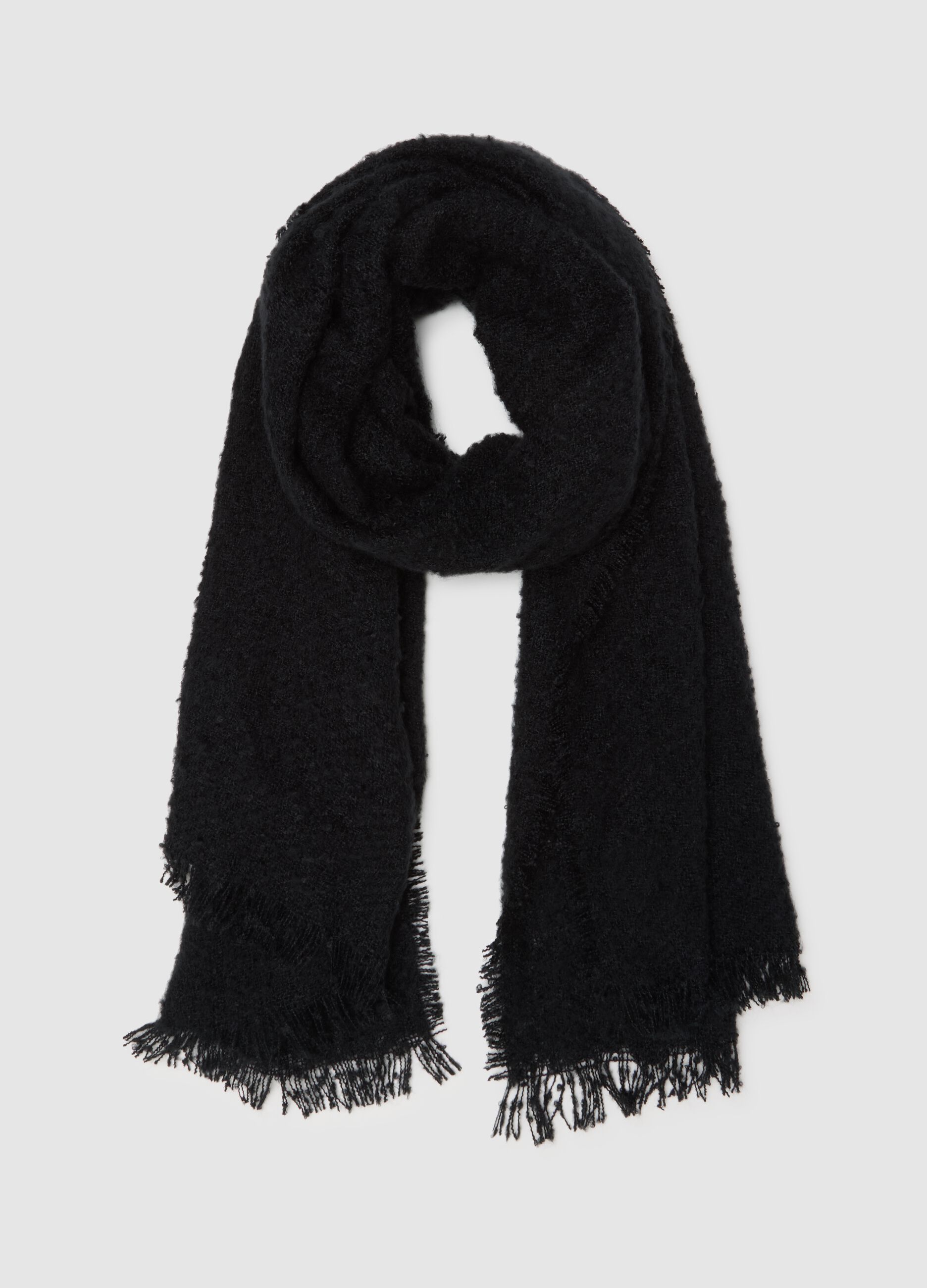 Heavy Black Scarf
