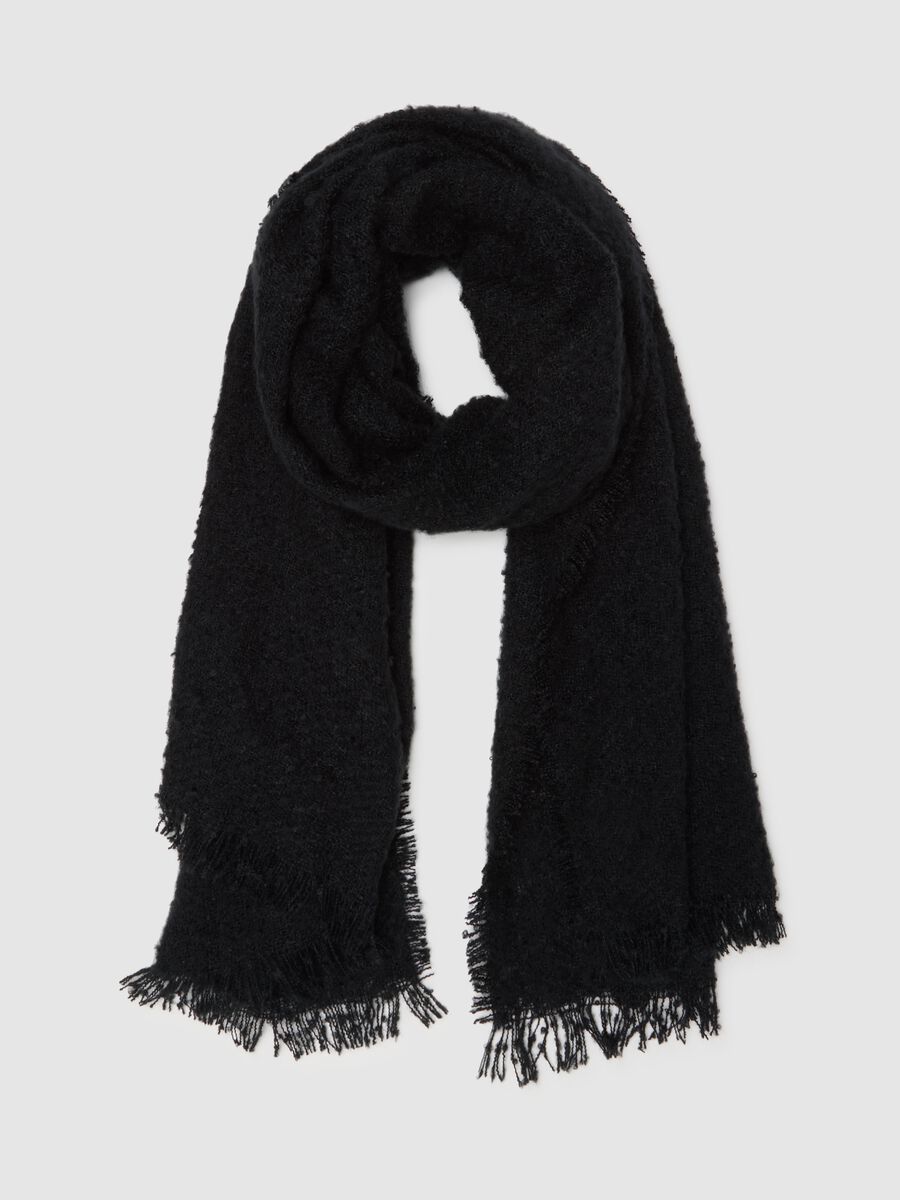 Heavy Black Scarf_0