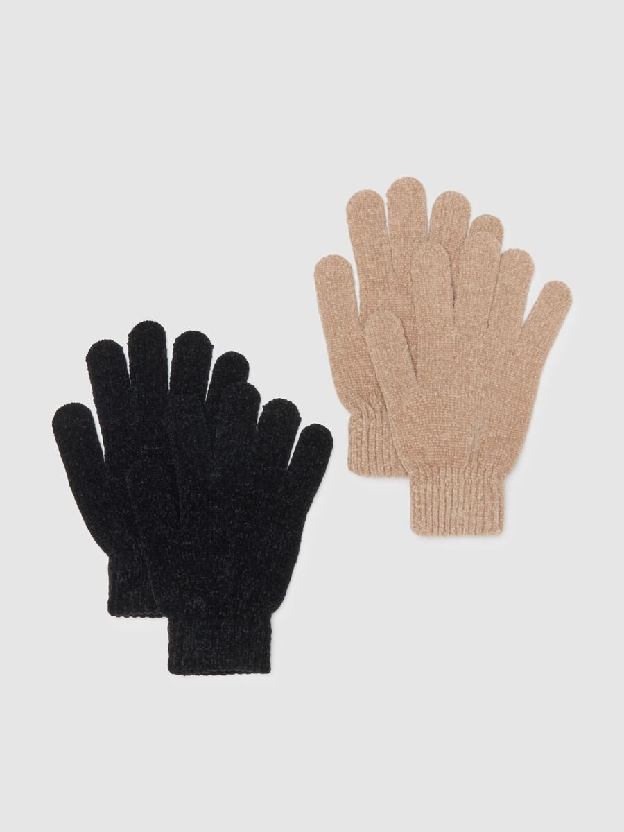 Multicolour Gloves Twin Pack_0