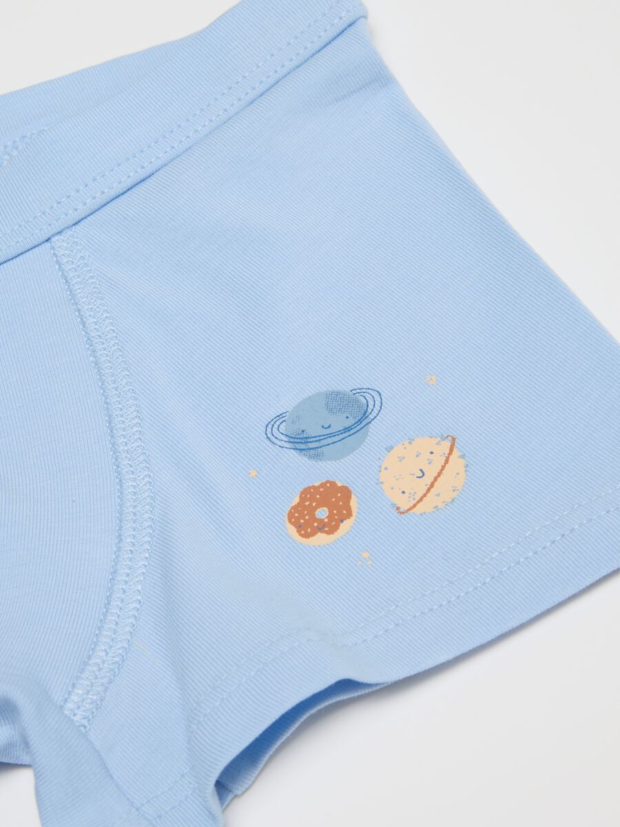 Children's Cotton Multicolour Boxer Tripack Set_2