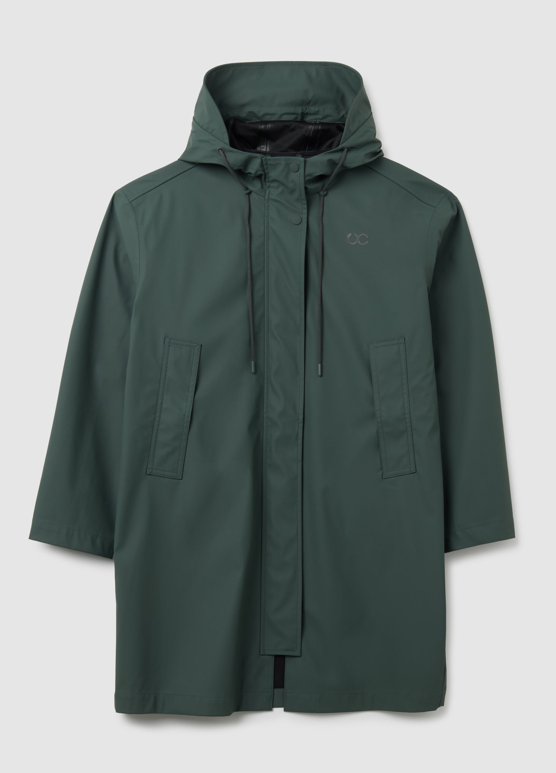 Regular Fit Green Jacket