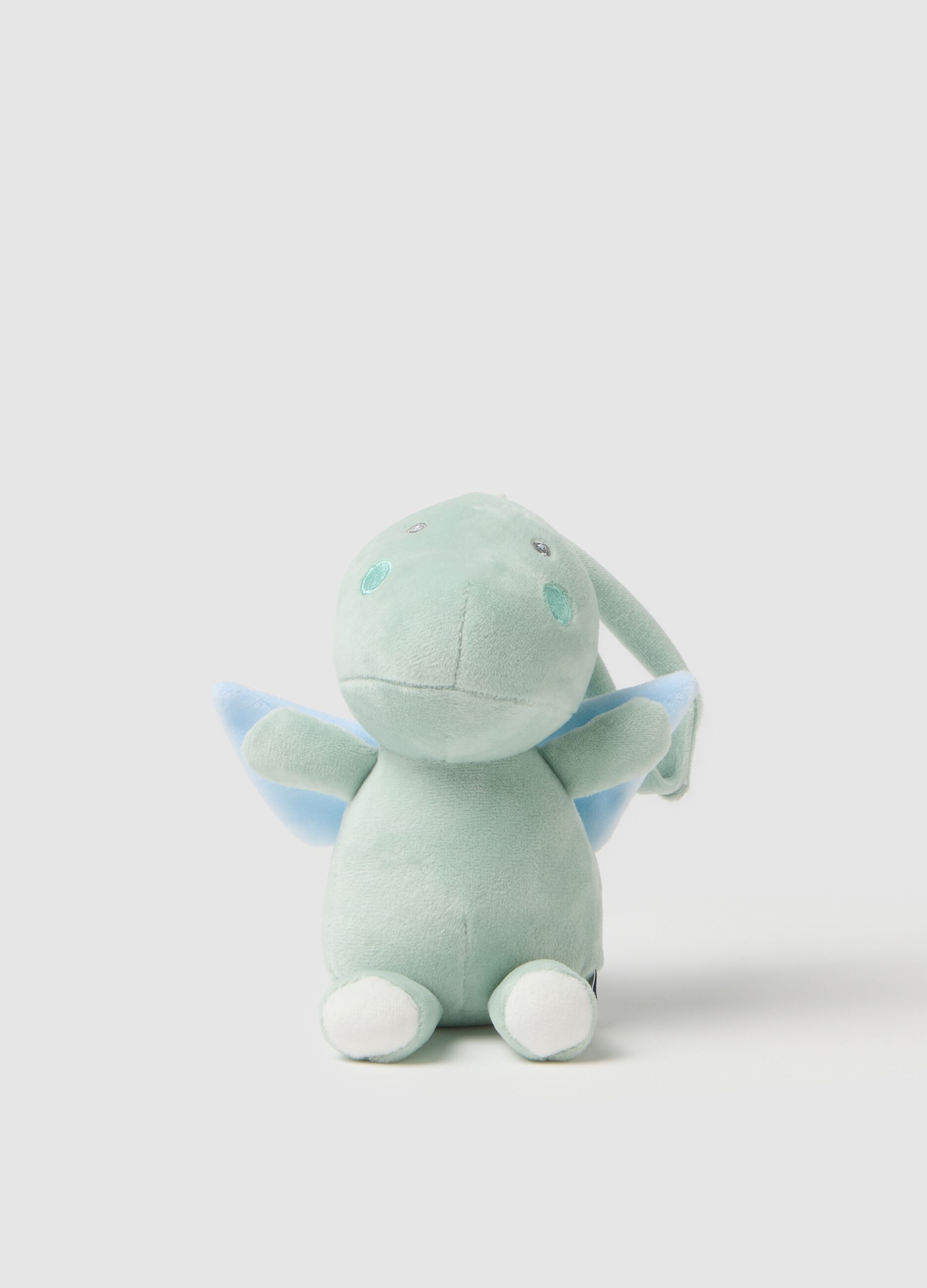 Velour Green Musical Box for Babies