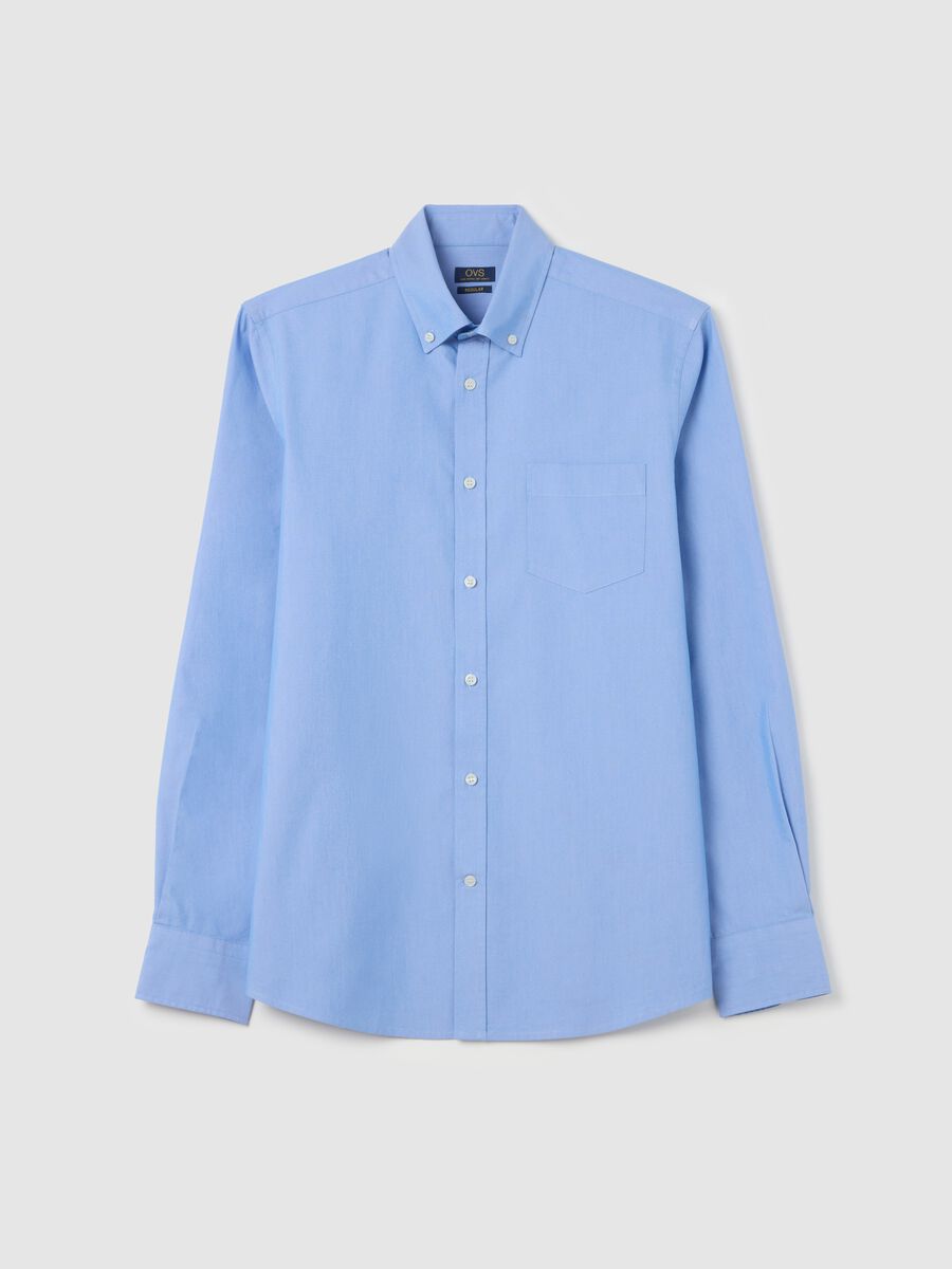 Easy-iron button-down shirt_4