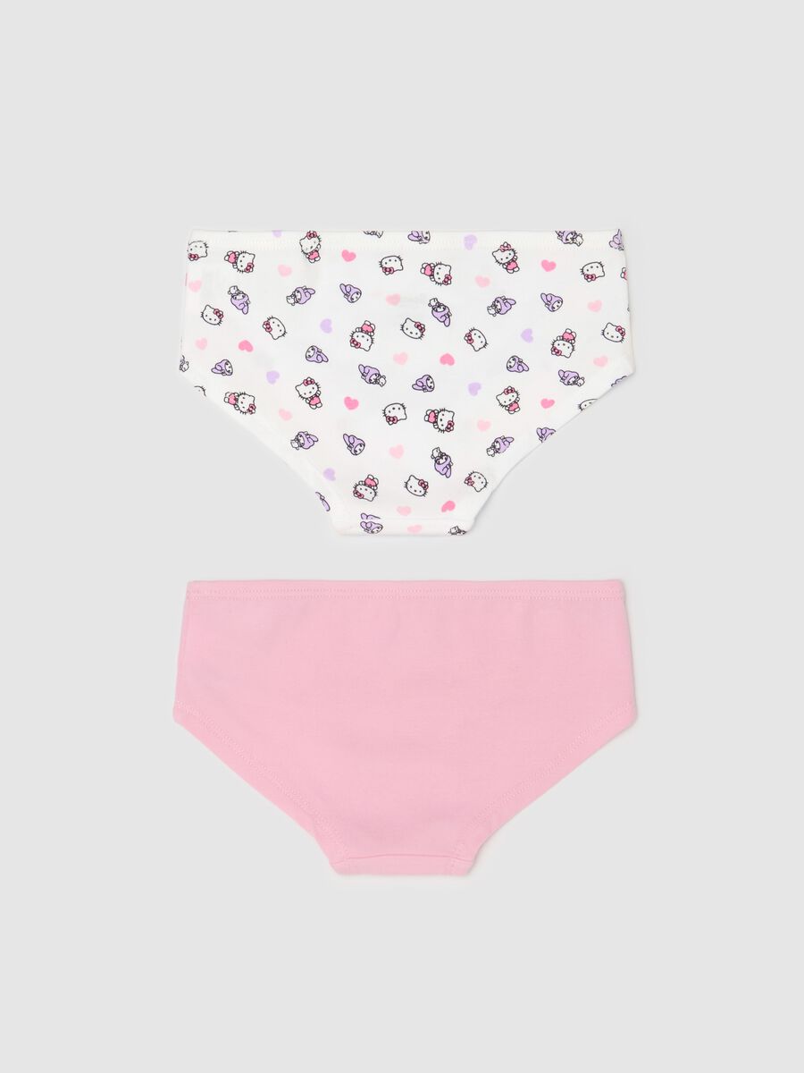 Two-pack Hello Kitty stretch cotton knicker shorts_1