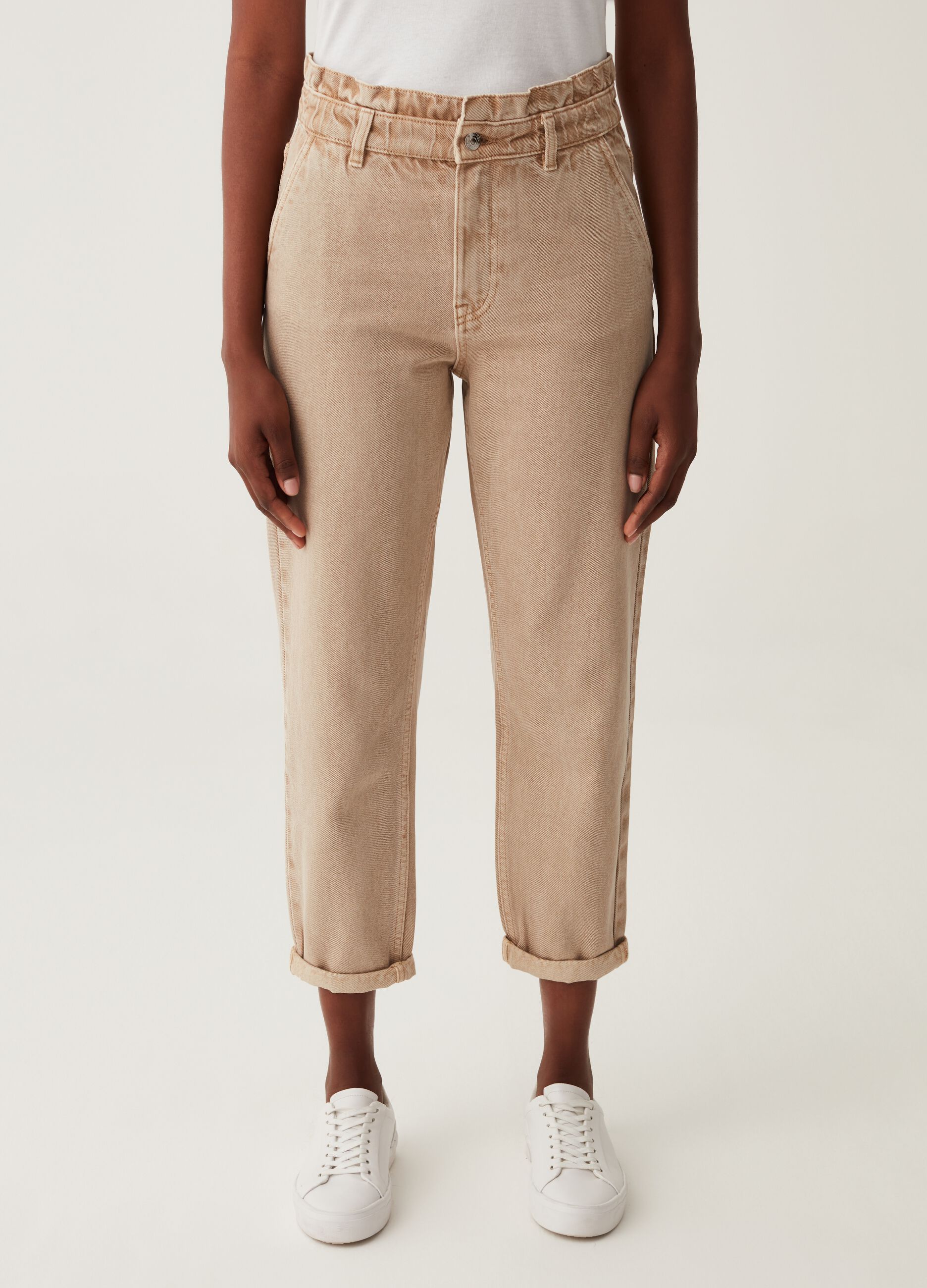Jeans slouchy cropped_1