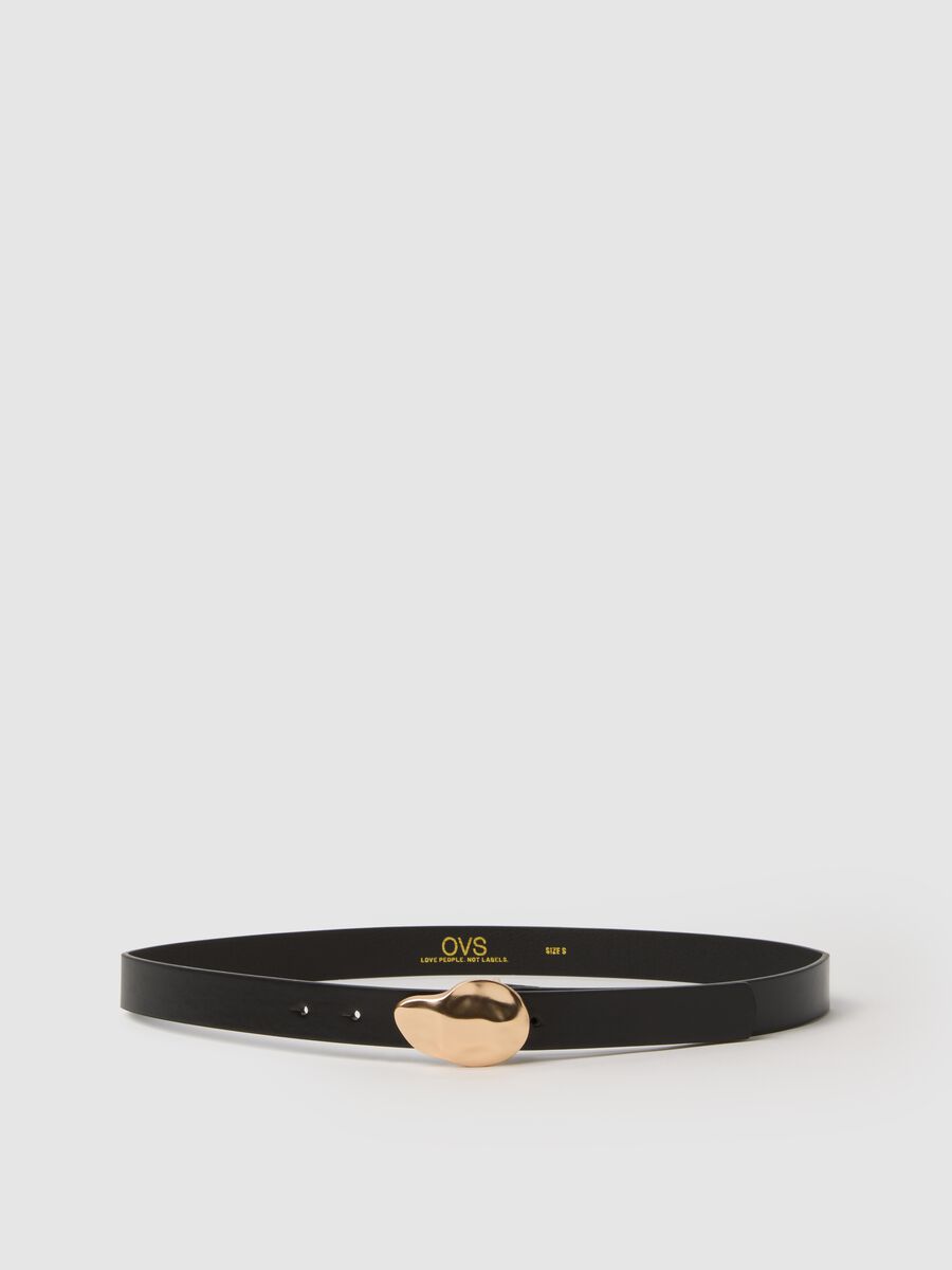 Black Belt with Gold Buckle_0