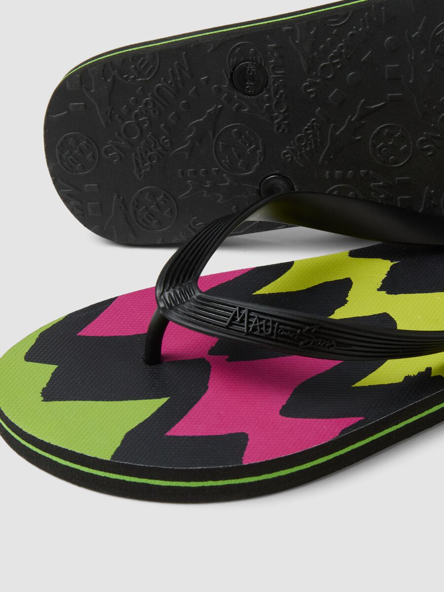 Summer Flip-Flops with Multicolor Pattern_2