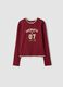 Red Harry Potter stretch cotton T-shirt_3